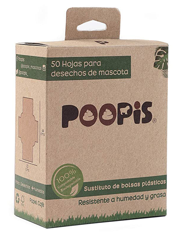 Poopis, bolsas compostables para desechos – Nutriwaff
